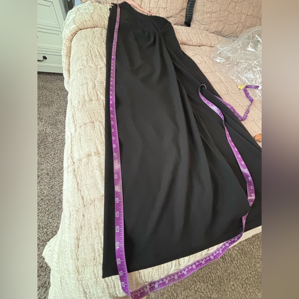 Calvin Klein Draped One Shoulder Black Gown, Size 12, EUC—worn once!! - Picture 6 of 7